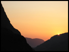 Sunset from Honister Pass